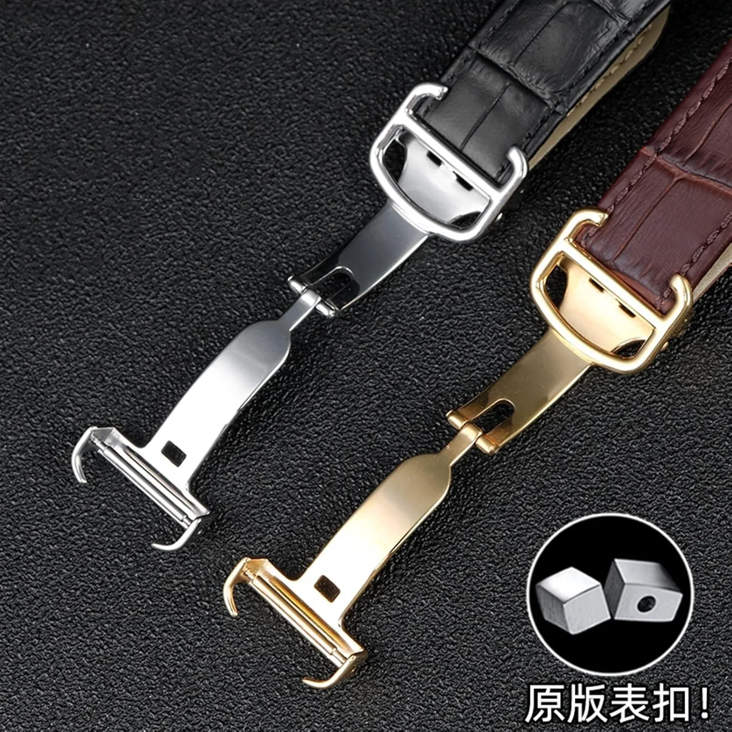Watch Strap For Tank Genuine Leather Watch Band Men's Claire Leather Belt London Solo Mechanical Watch Accessories 25mm