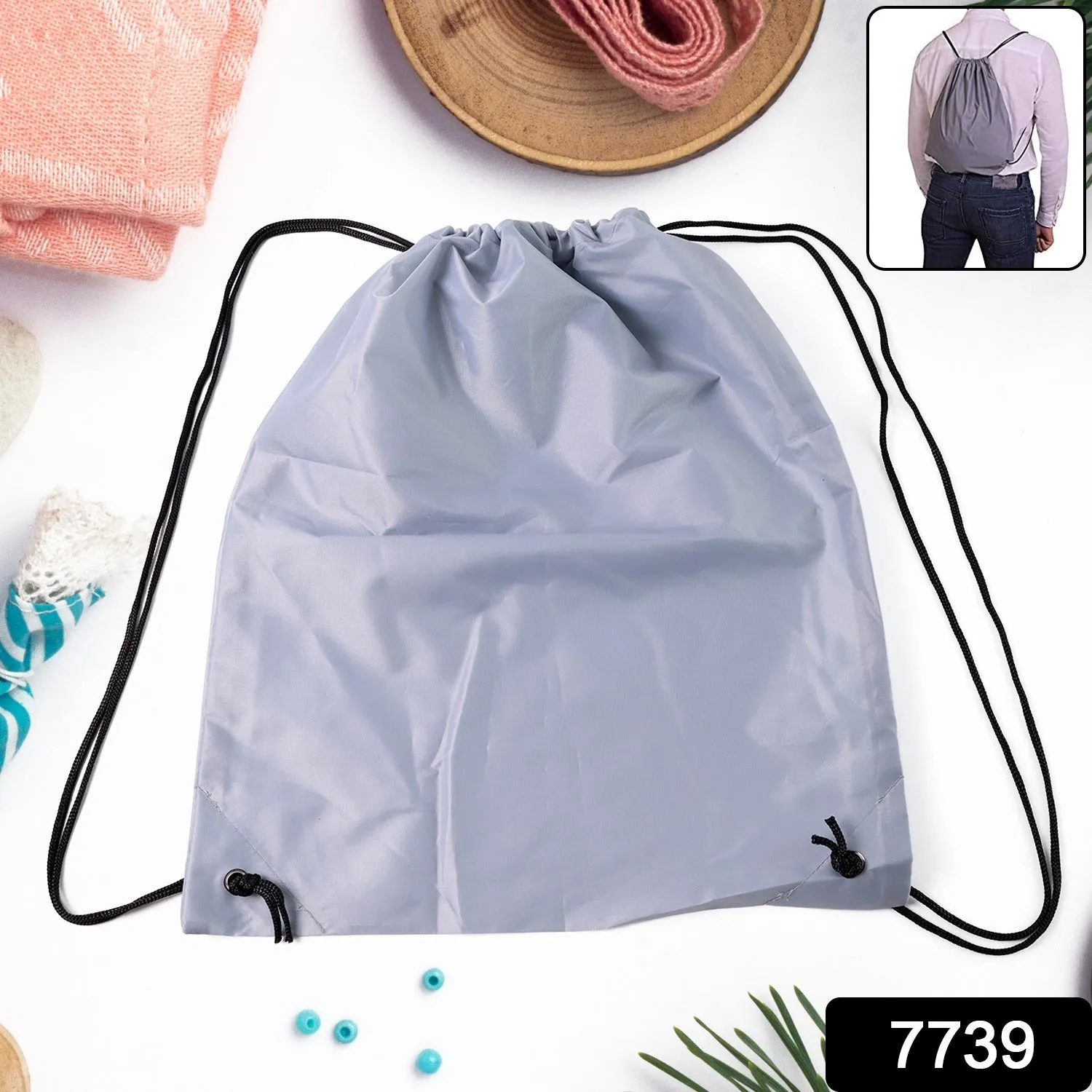 Water-Resistant Nylon (1 Pc) Bag Drawstring Compatible Backpack State-of-the-art