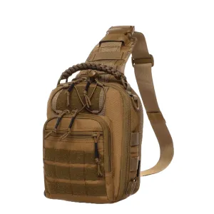 Waterproof Tactical Sling Bag with Anti-Cut Features for Military Range Use