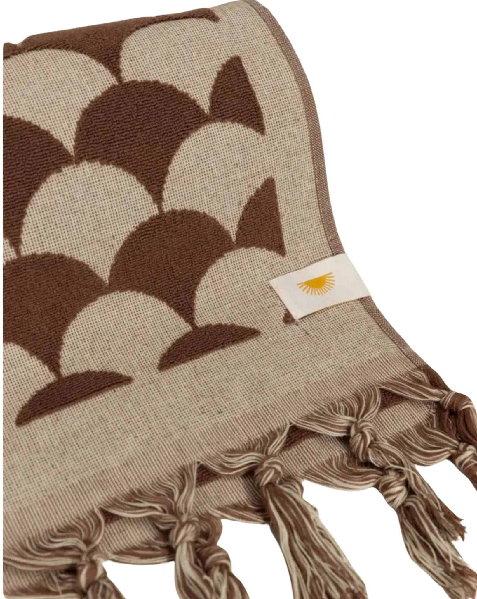 Waves Beach Rug - Coconut Shell