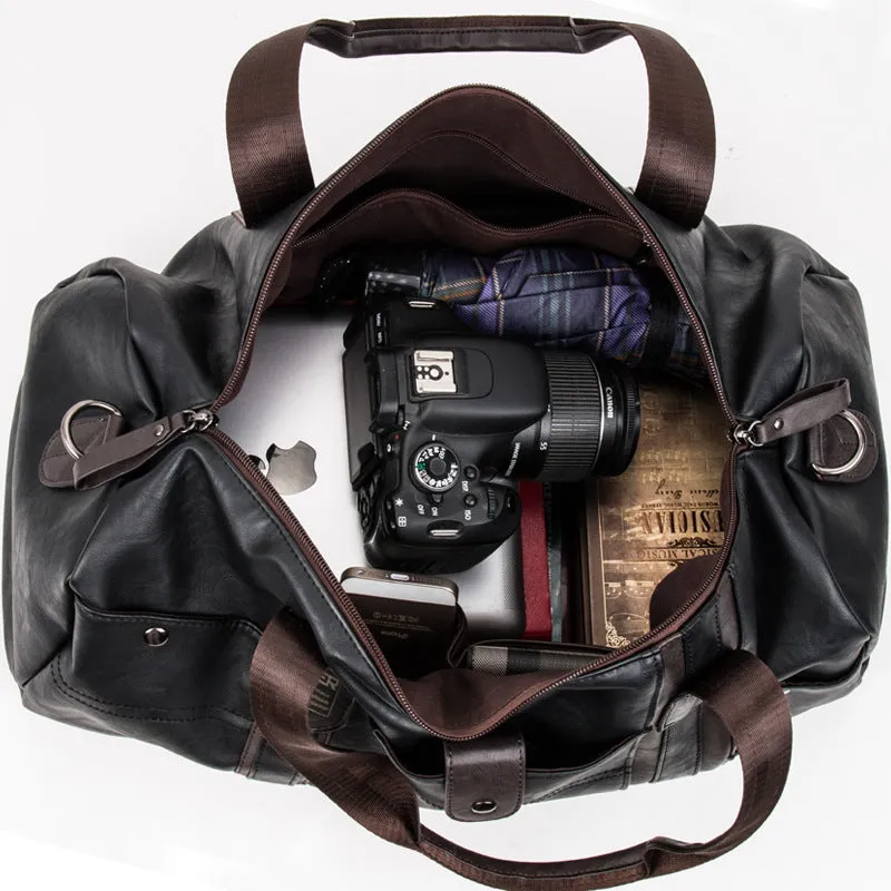 Weekender Oil Wax Leather Handbags for Men