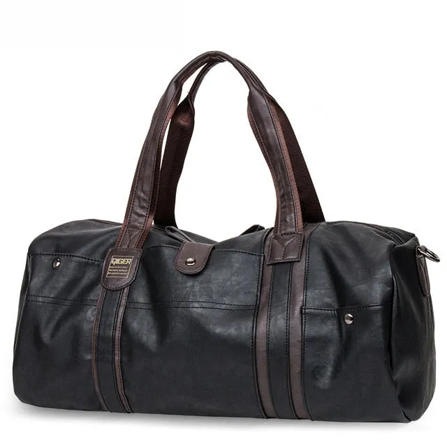 Weekender Oil Wax Leather Handbags for Men