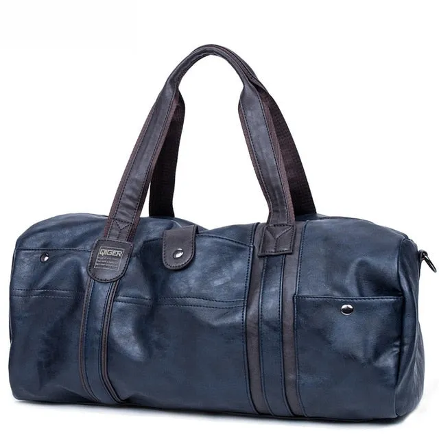 Weekender Oil Wax Leather Handbags for Men