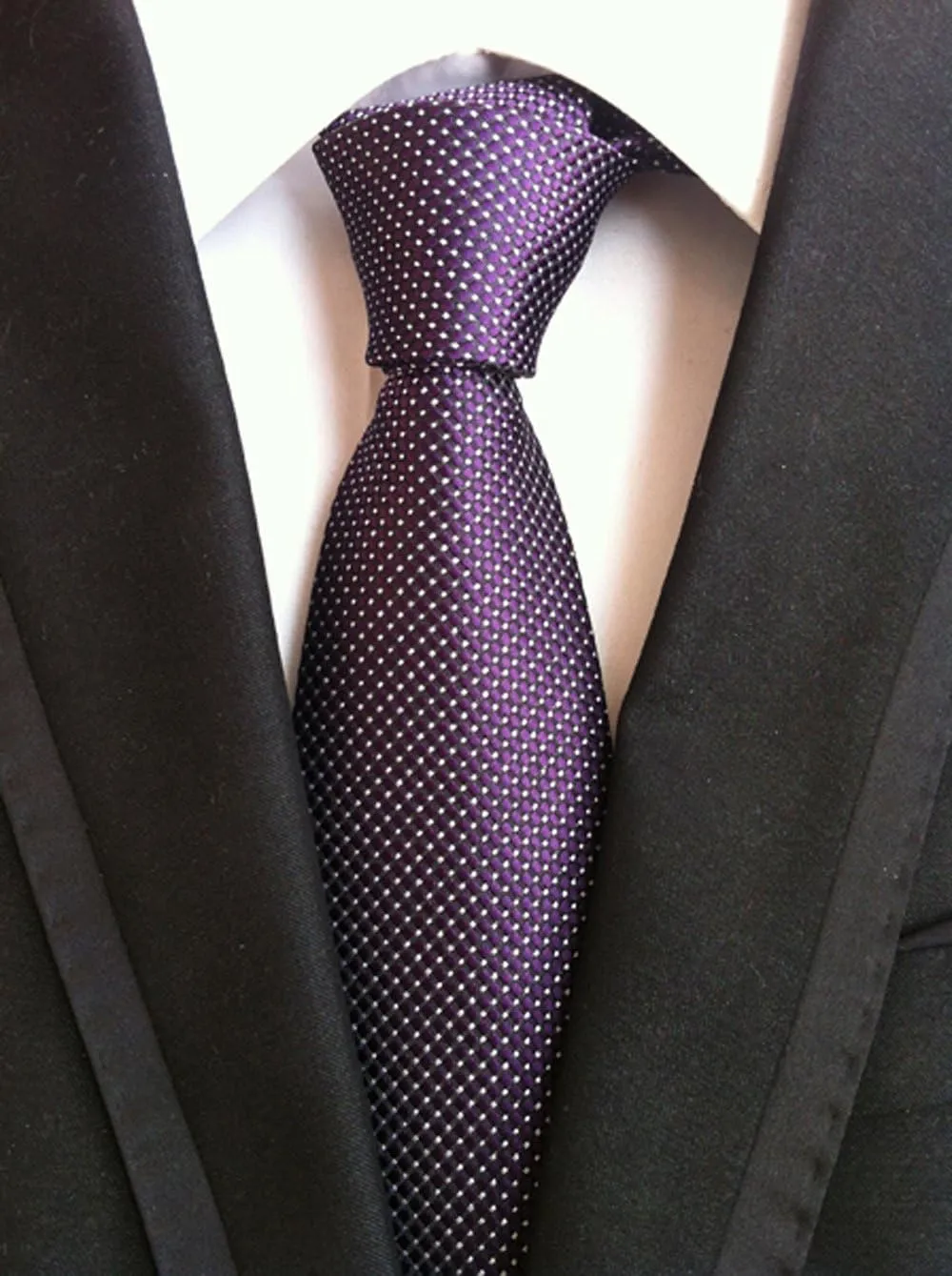 WeiShang Lot 6 PCS Classic Men's Silk Tie Necktie Woven JACQUARD Neck Ties