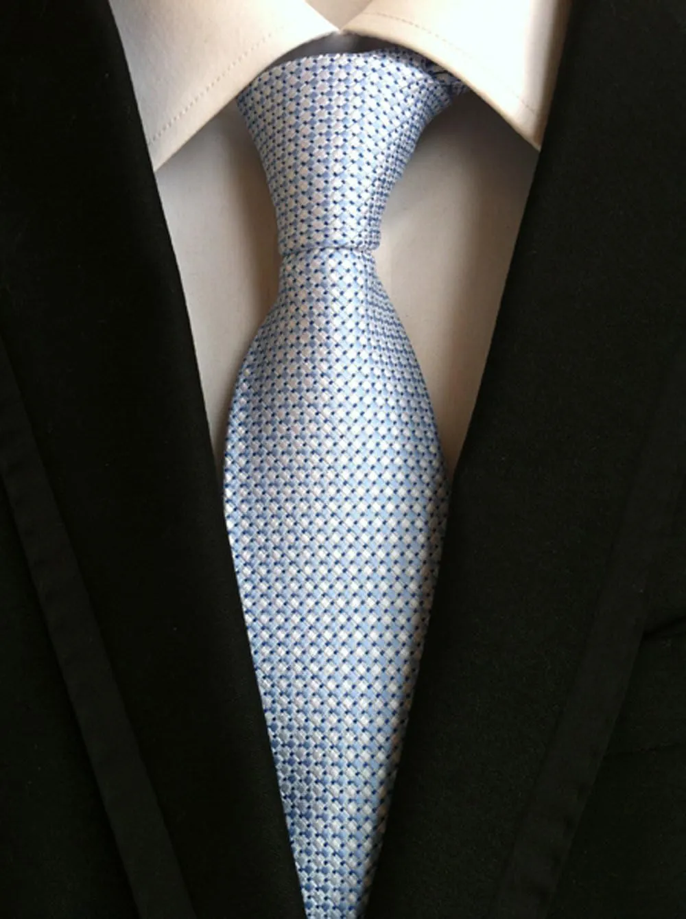 WeiShang Lot 6 PCS Classic Men's Silk Tie Necktie Woven JACQUARD Neck Ties
