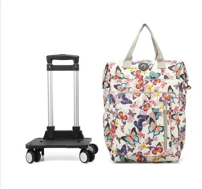 wheels Bags Best price bags Trolley travel Backpack trolley on luggage carry Backpacks on Price guarantee bags Oxford luggage Rolling Women Wheeled Travel