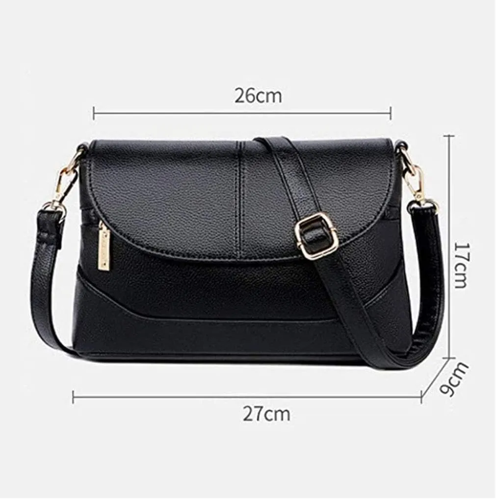 Wild Womens Handbag Vintage Genuine Classic Leather Crossbody College Leisure Shoulder Bags(White-Dinosaur Doodle4)