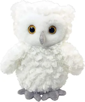 WISHPETS White Snowy Owl 10" Stuffed Animal Plush Toy