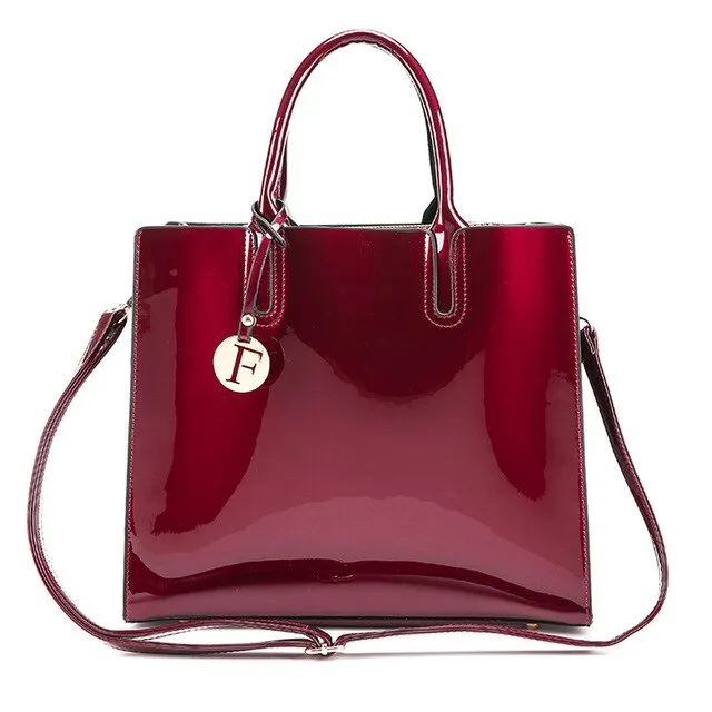 Women Bright Red Bag