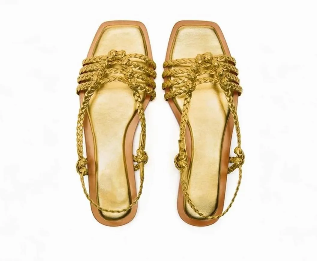 Womens Elastic Band Back Strap Wedge Heel Open Side Vamp Modern Sandals PU Upper Casual Holiday Beach Summer Sandals