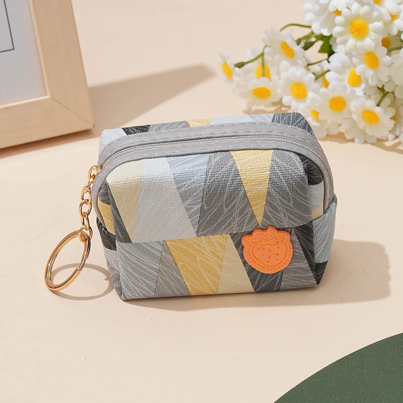 Women's For Mini Simple Zipper Korean Style Coin Purses