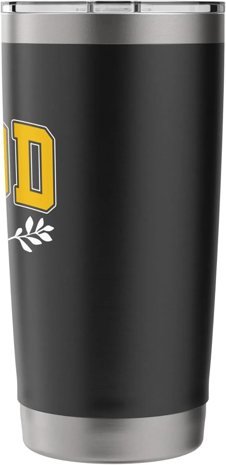 Womens Harvey Mudd Arch Retro Athletic Sports Tee Men Women Stainless Steel Insulated Tumbler