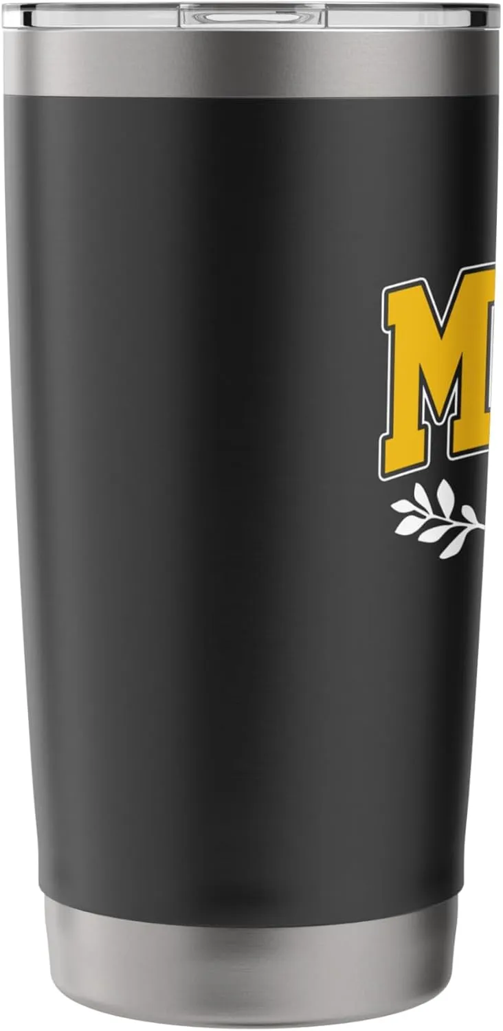 Womens Harvey Mudd Arch Retro Athletic Sports Tee Men Women Stainless Steel Insulated Tumbler