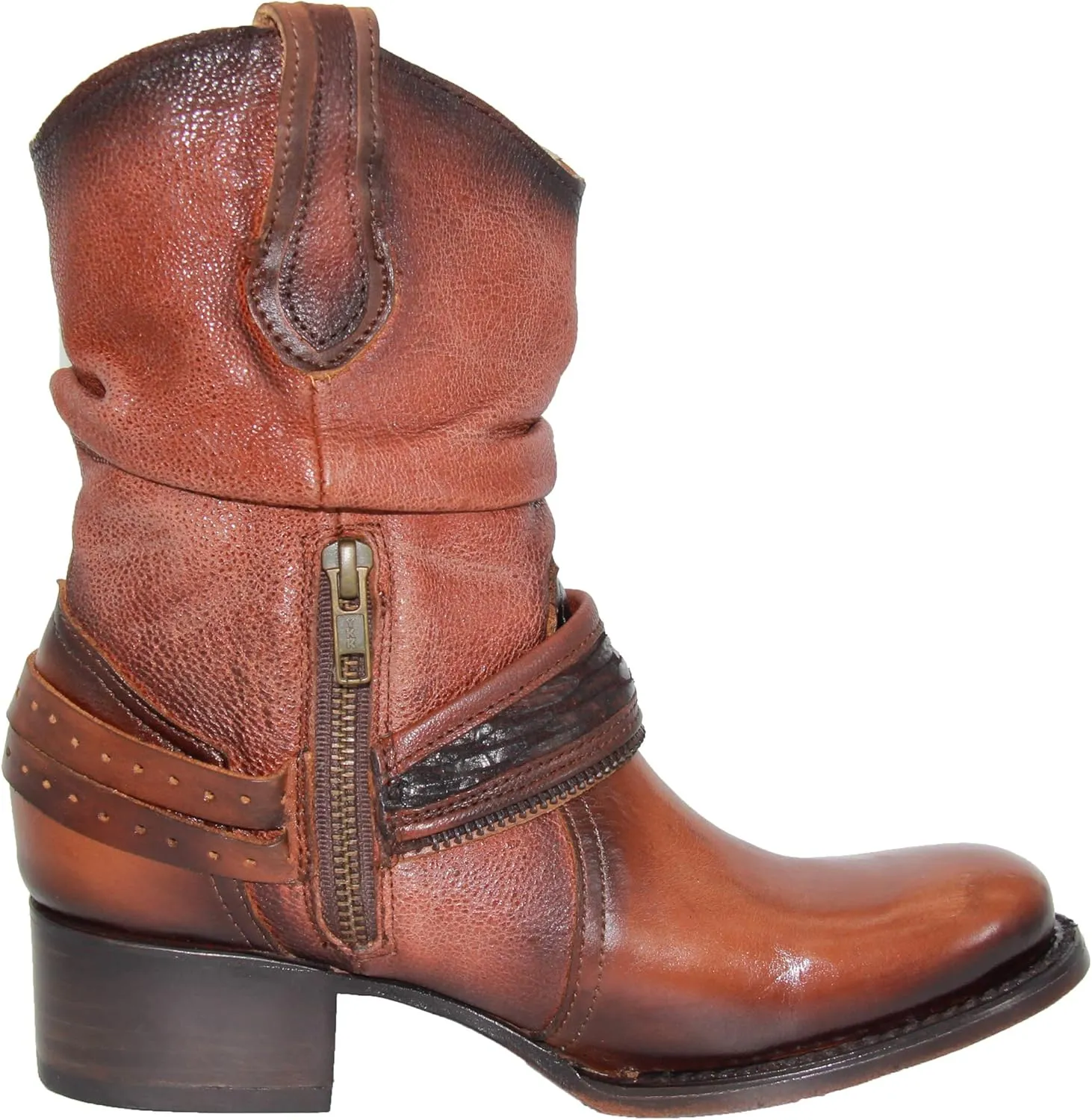 Womens Western Cowboy Cowgirl Leather Boot