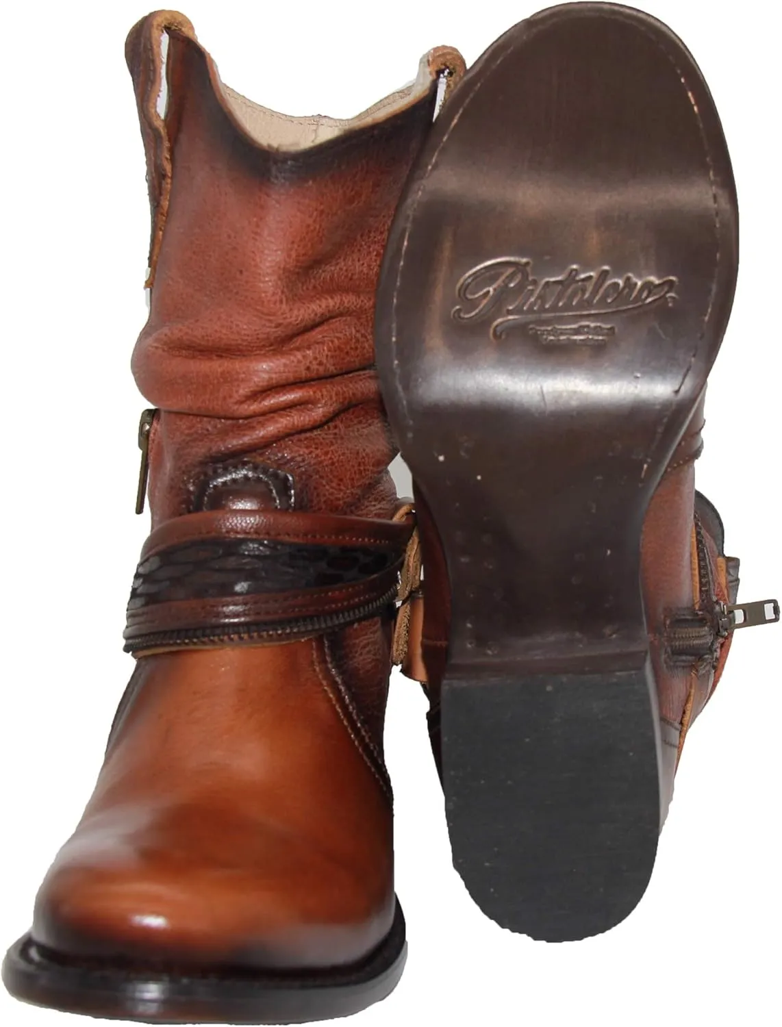 Womens Western Cowboy Cowgirl Leather Boot