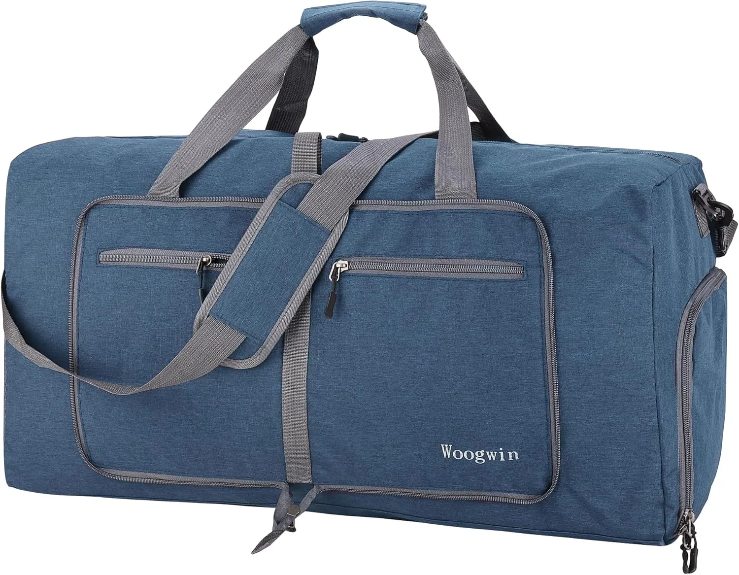Woogwin Travel Duffel Bag Large Foldable Waterproof Overnight Bag for Beach Swim Bags Pool Sports Gym