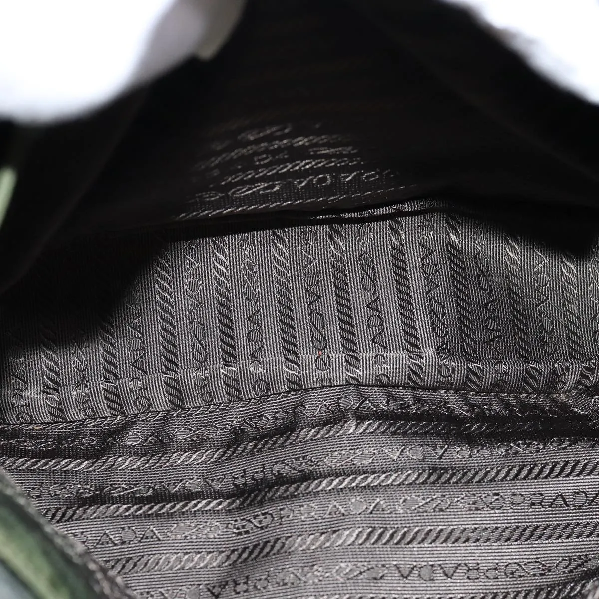 Worldwide coverage 74196 Nylon Multi-functional Khaki Bag Shoulder PRADA