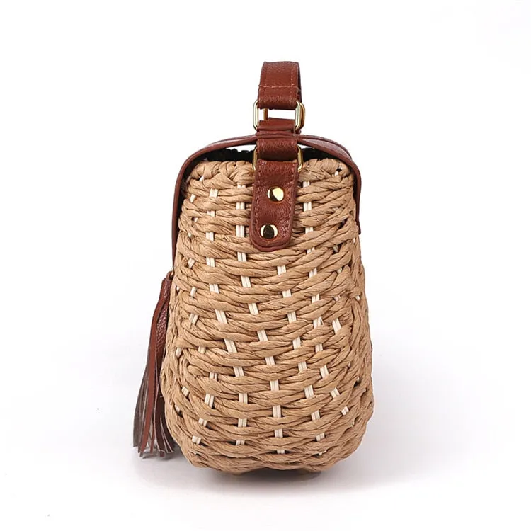 Woven Cross-body Boho Shoulder Bag