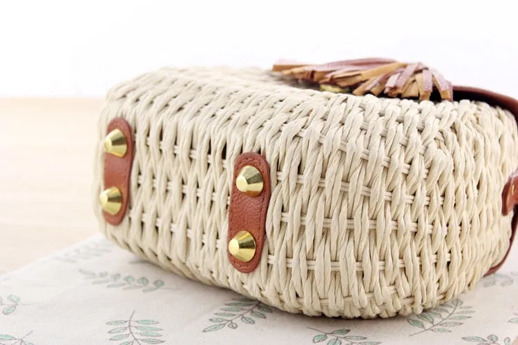 Woven Cross-body Boho Shoulder Bag