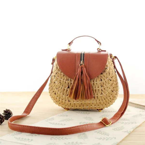 Woven Cross-body Boho Shoulder Bag