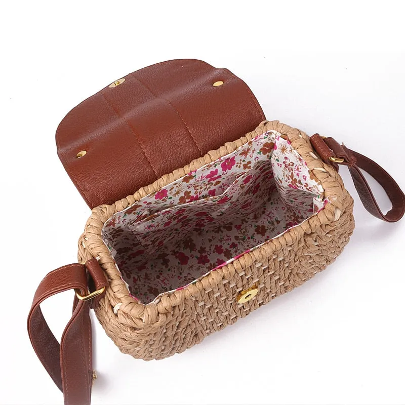 Woven Cross-body Boho Shoulder Bag