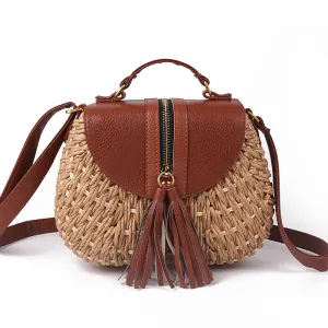 Woven Cross-body Boho Shoulder Bag