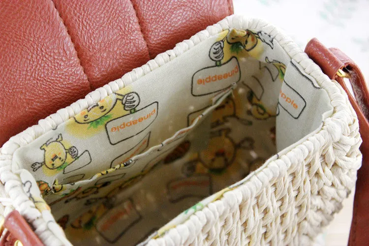 Woven Cross-body Boho Shoulder Bag