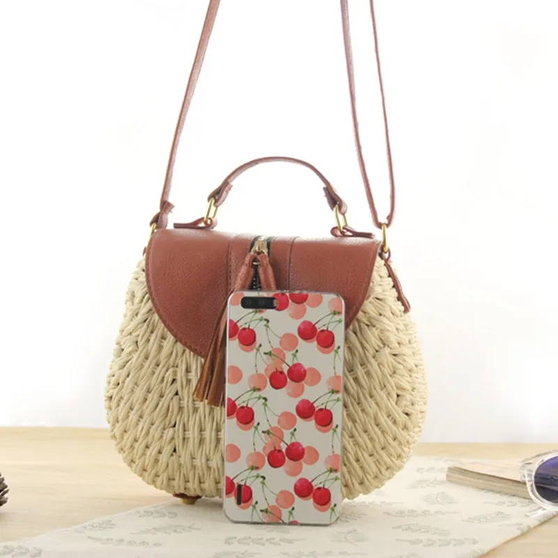 Woven Cross-body Boho Shoulder Bag
