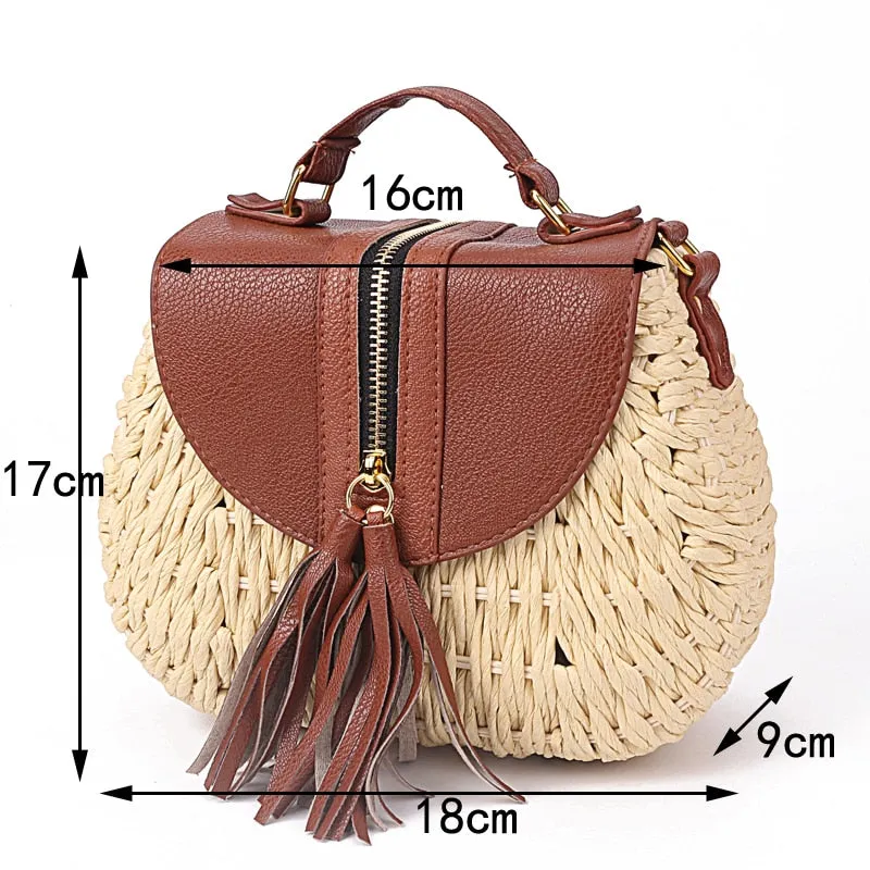 Woven Cross-body Boho Shoulder Bag