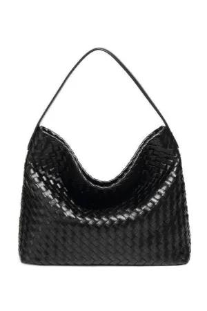 Woven Large Capacity Shoulder Crossbody Bag