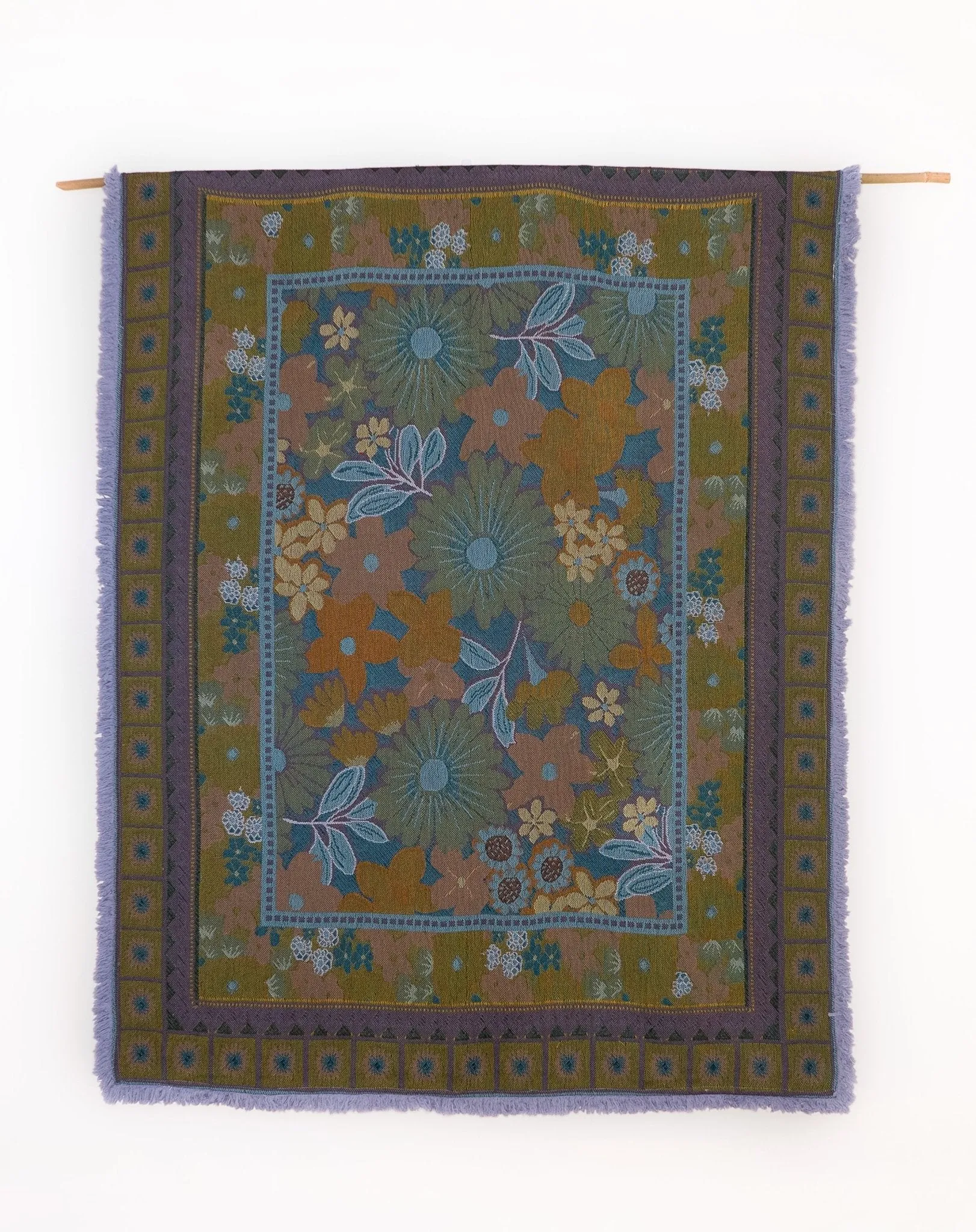 Woven Reversible Picnic Travel Rug