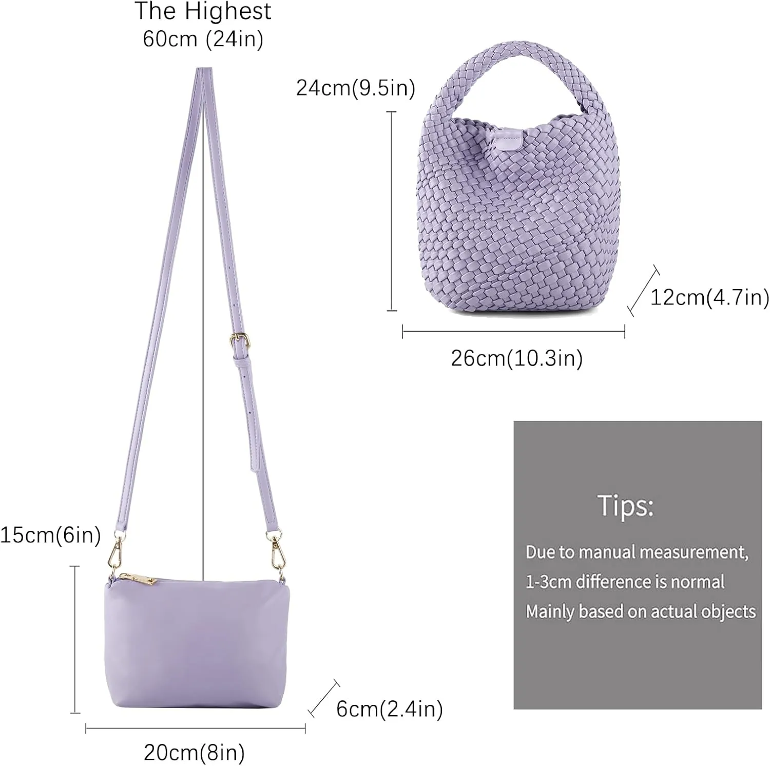 Woven Tote Bag for Women Vegan Leather Medium Size Summer Beach Travel Handbag and Purse Retro Handmade Shoulder Bag