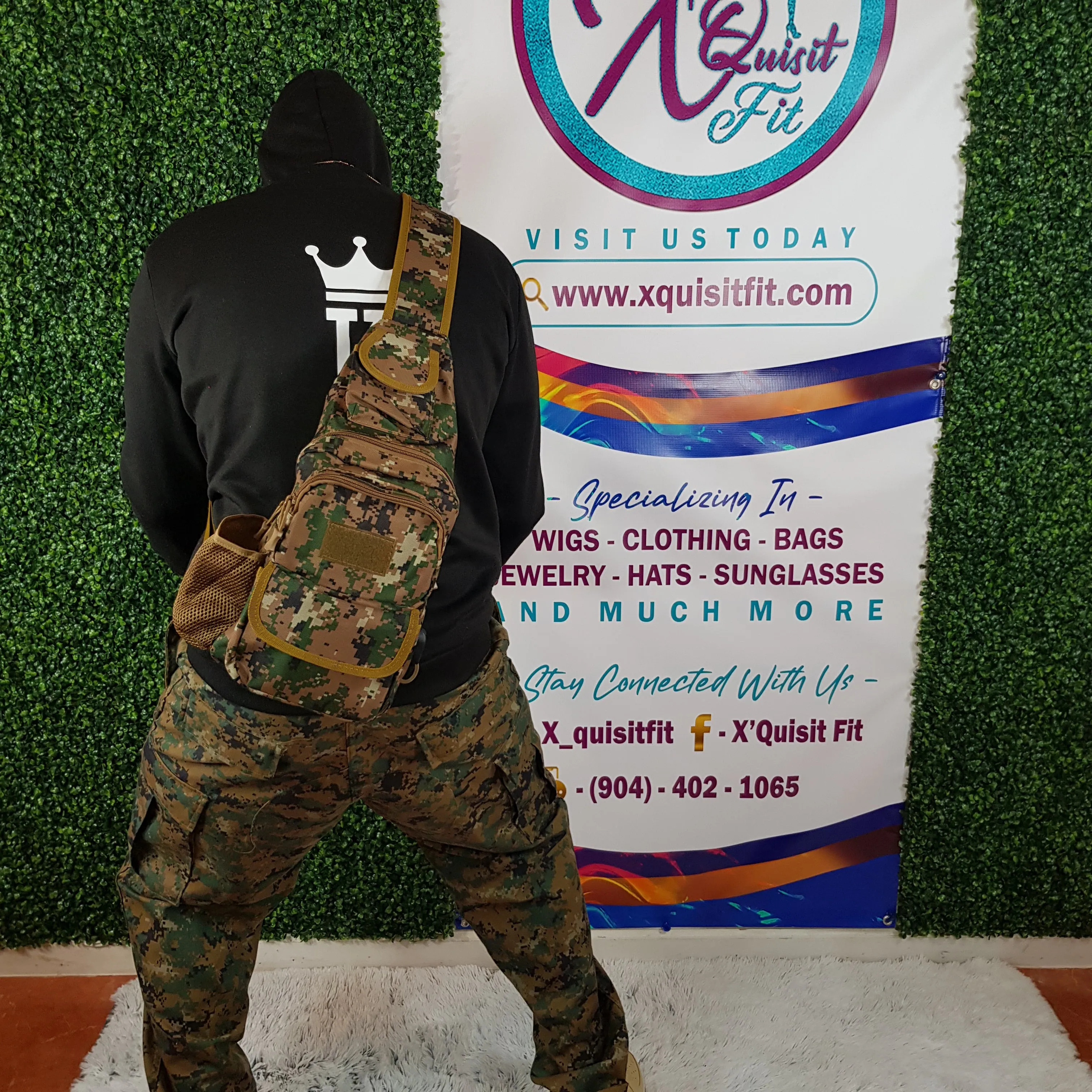 XQF Men Tactical Support Bag