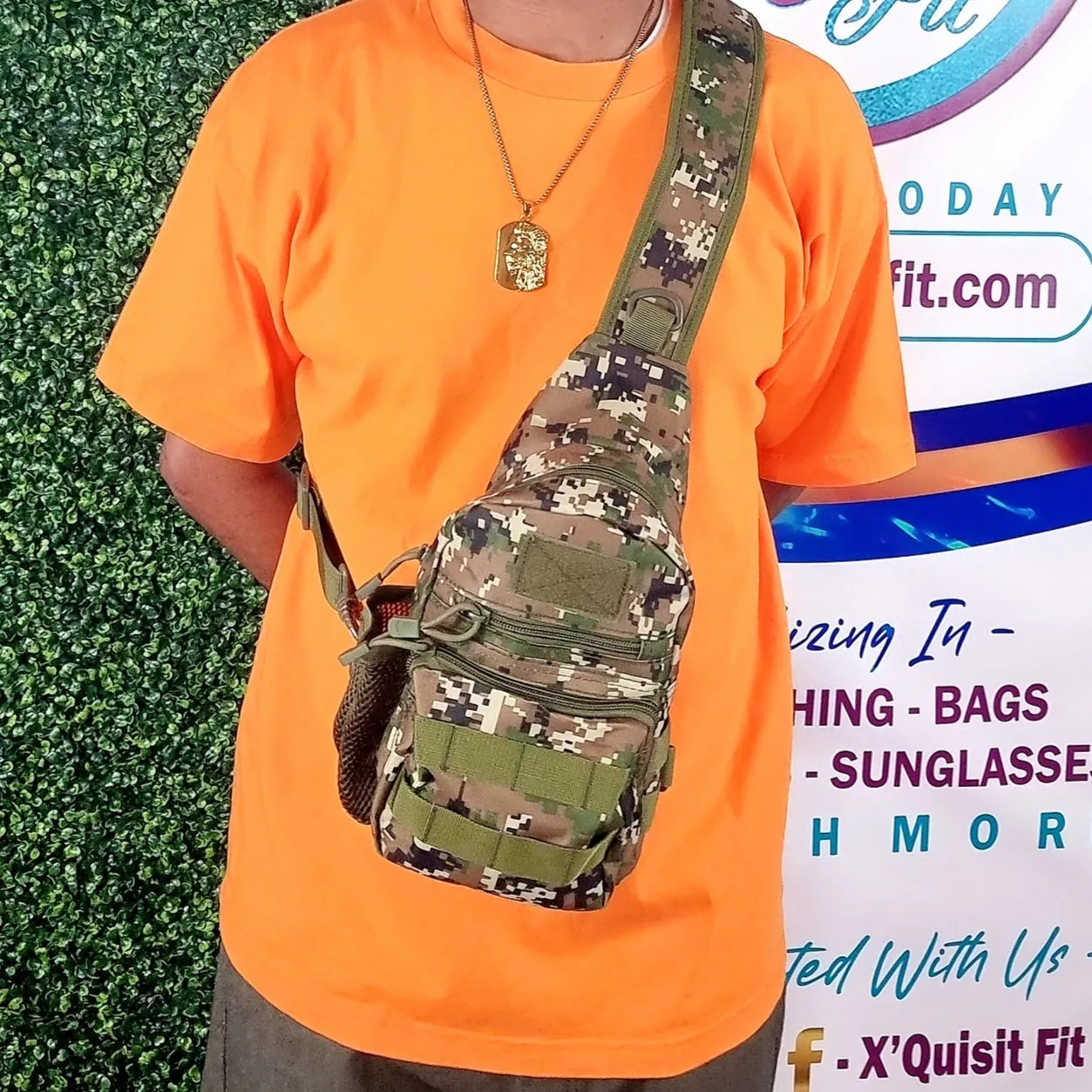 XQF Men Tactical Support Bag