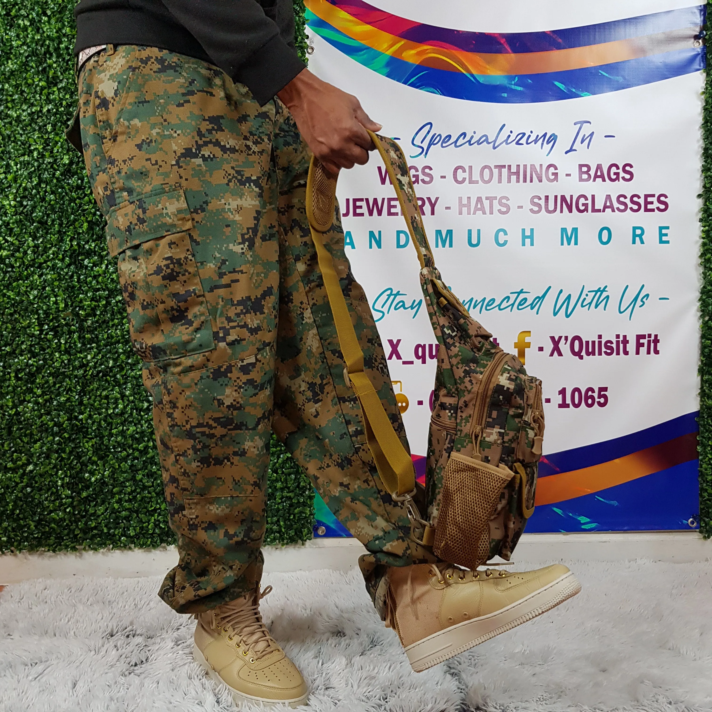 XQF Men Tactical Support Bag