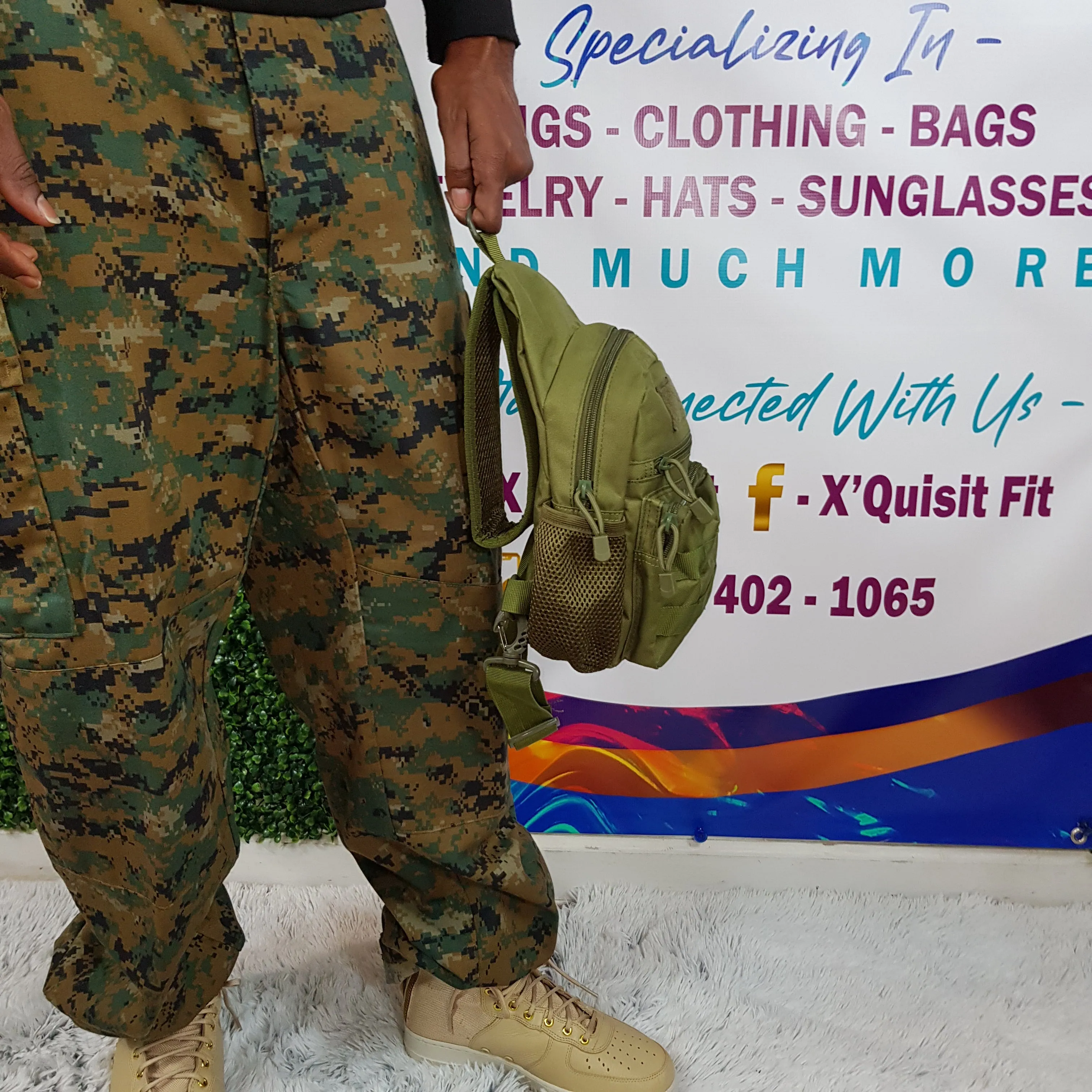 XQF Men Tactical Support Bag