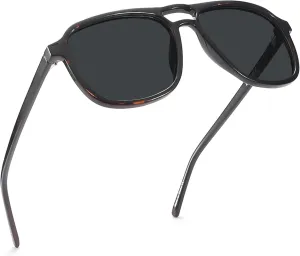 XXL Size Extra Large 160MM Polarized Double Bridge Retro Aviator Sunglasses Big Wide Heads Men UV400 Protection