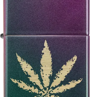 Zippo 49185 Cannabis Design