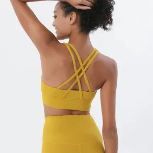 Zoey Cross Back Sports Bra