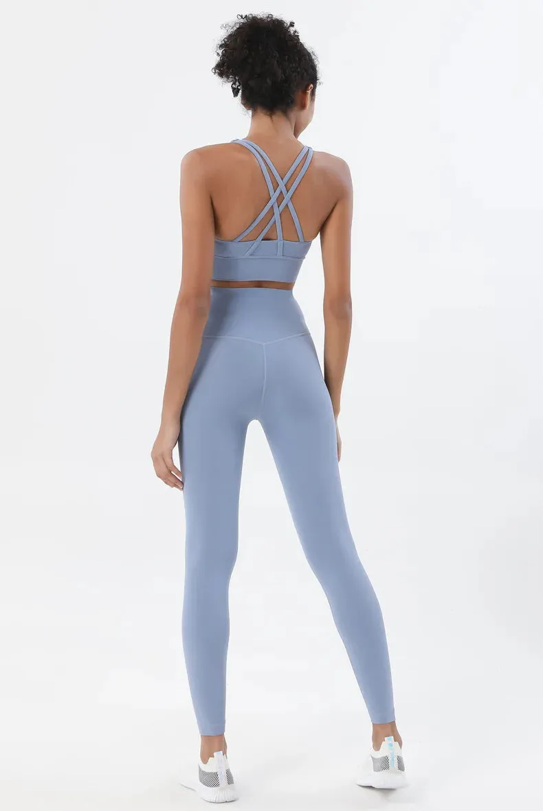 Zoey Cross Back Sports Bra