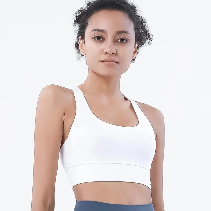 Zoey Cross Back Sports Bra