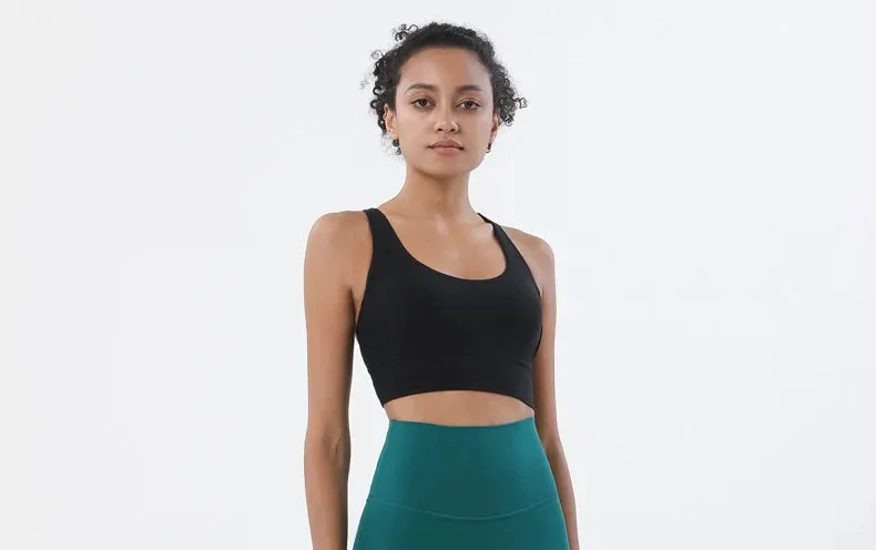Zoey Cross Back Sports Bra