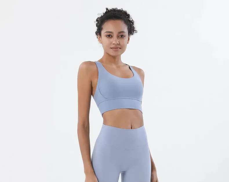 Zoey Cross Back Sports Bra