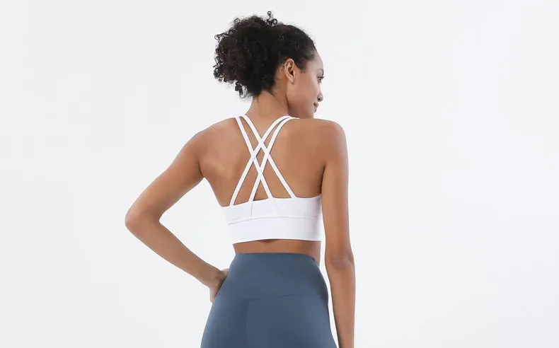 Zoey Cross Back Sports Bra